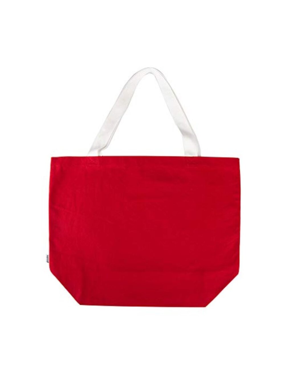 100% Cotton Canvas Extra Large Reusable Grocery Beach Tote Bag - Picture 2 of 4